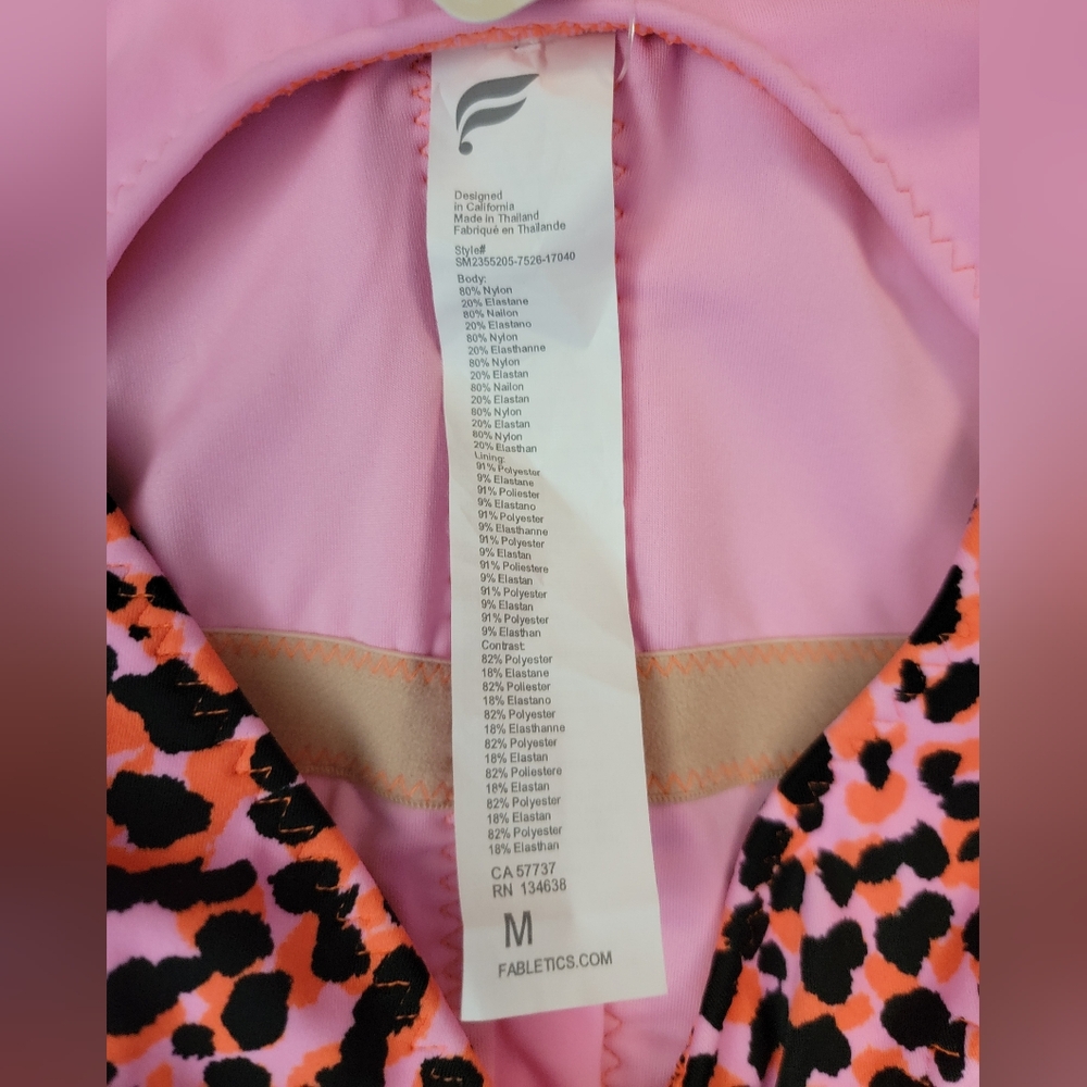 FABLETICS Zip-Front Racerback Shaping One-Piece - Picture 14 of 14